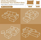 AUGOP 108" Sectional Couches for Living Room Modern Modular Sofa - Image 8