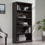 Sauder 5 Tier Book Shelf Wooden Bookcase Multipurpose Bookshelf - Image 2