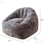 MAXYOYO Giant Bean Bag Chair, Oversized Bean Bag Couch - Image 2