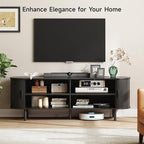 ONBRILL 63" TV Stand with Power Outlet - Image 3