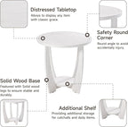 COZAYH Rustic Farmhouse end Table X 2P - Image 5