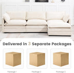 ROWHY Oversized Modular Sectional Sofa - Image 4