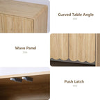ORRD Sideboard Buffet Cabinet, Accent Storage Cabinets - Image 4