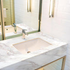 rabbitgoo Marble Contact Paper for Countertops, Self Adhesive Peel and Stick - Image 6