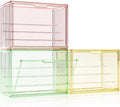 Colorful Figure Display Case for Collectibles 4 Layer Hobby Figurine Display by MSHOMELYDIRECT