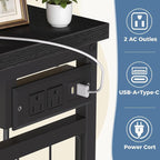 DUMOS Black Dresser for Bedroom - Image 7