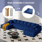 131'' Large Sectional Couches - Image 6