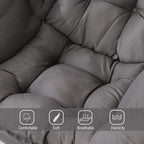 Welnow Dark Grey Single Lazy Chair - Image 5