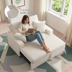 3 in 1 Convertible Sofa Bed，52.8" Pull Out Couch - Image 4