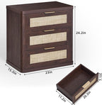 LEYAOYAO Rattan Night Stand Set of 2 - Image 3