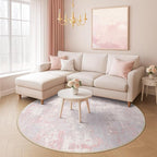 RELEANY Washable Area Rugs 8ft Non-Slip Modern Abstract Soft - Image 2