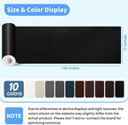 Kangshoon Leather Repair Patches, 17X158 Inch Self-Adhesive Leather Repair Tape - Image 2