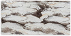 Roundhill Furniture Cavira Modern Faux Marble Dining Table - Image 5