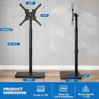 Swivel/Tilt Universal Floor TV Stand - Image 7