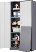 Wide & Deep Metal Storage Cabinet by SISESOL