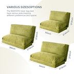 MAXYOYO Folding Sofa Bed, Extra Thick and Long Floor Sofa Convertible Sleeper - Image 2