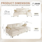 Hanherry 104" Sectional Couch - Image 3