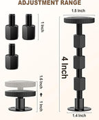 2PCS Adjustable Threaded Bed Frame Anti-Shake Tool, Upgraded Headboard stoppers - Image 2