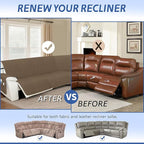 Arfntevss Recliner Sectional Couch Covers 1OO% Waterproof L Shape Sofa Cover - Image 6