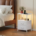 Somdot Nightstands Set of 2, End Tables - Image 2
