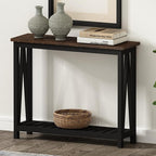 ChooChoo Console Table for Entryway Sofa Tables Living Room Farmhouse, Hallway by ChooChoo