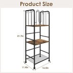 Towel Racks for Bathroom 3-Tier M-Shaped Detachable Dividers, Durable Metal - Image 7