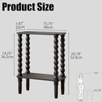 Veegle Narrow Side Table, Small End Table - Image 2