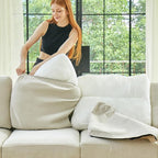 Belffin 45.6” Chenille Loveseat Module - Image 2