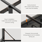VIAGDO Wooden Bed Frame Full Size - Image 8