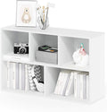 Furinno LUDER Book Shelf, 5-Cube Bookshelf, Reversible Bookcase, 9.4 x 19.5 x by Furinno-FitsYourSpaceFitsYourBudget