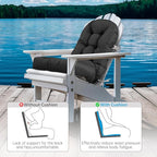 Adirondack Chair Cushion Waterproof Rocking Chair Cushion, Tufted High Back - Image 5