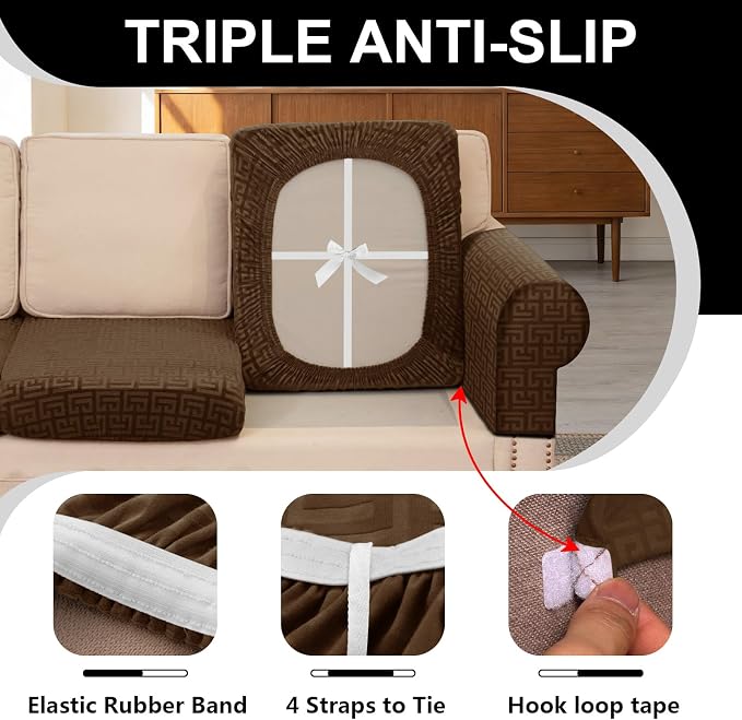 UNBBRRL Stretch Couch Seat Cushion Cover - Image 3