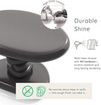 24/7 Shop at Home Kavren Modern 37-inch 2-Piece Oval Glossy Low Profile Coffee - Image 9