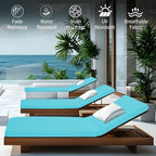 Outdoor Chaise Lounge Cushions for Patio, Lounge Chair Cushions, Waterproof - Image 2