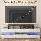 YAOHUOO 45" Large TV Riser for 32-60 inch TV, TV Riser Stand Shelf - Image 4
