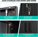 SISESOL 36 inch Metal Storage Cabinet - Image 6