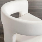 BESTANO Set of 2 Modern Velvet Fabric Upholstered Dining Chairs - Image 6