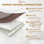 Fabric Repair Patches, 17X158 inch Linen Self-Adhesive Fabric Repair Tape - Image 6