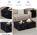 Coffee Table Set for 3, Living Room Table Set, Modern Coffee Table Set - Image 4