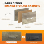 Sweetcrispy 8 Drawer Dresser for Bedroom Large Fabric Storage Tower Organizer - Image 4
