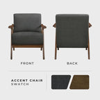 Lexicon Mid Century Modern Accent Chair - Image 4