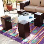 Dulles Glass 34 inch Square Glass Table Top - Image 2