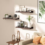 RYOFOBETTO Floating Shelves, Bathroom Decor Shelves Over Toilet, Farmhouse Wall - Image 4