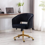 Home Office Chair Swivel Velvet Desk Chair Accent Armchair Upholstered Modern - Image 10