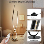 NUÜR Spiral Floor Lamp, Arched Bright Floor Lamps - Image 5