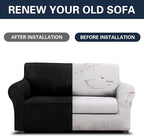 Cupuamon 2026 New Stretch Loveseat Sofa Slipcovers Couch Cover - Image 5