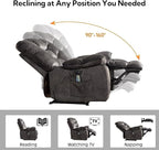 HAOMARKETS Power Recliner Chair Set of 2 - Image 4