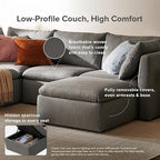 mopio Oversized Modular Sectional Sofa - Image 6