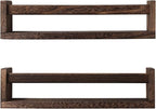 JORIKCHUO Nursery Book Shelves, Kitchen Spice Rack, or Rustic Wall Mounted by JORIKCHUO