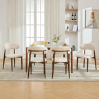 UVV Dining Chairs Set of 4, Metal Kitchen Chairs - Image 5